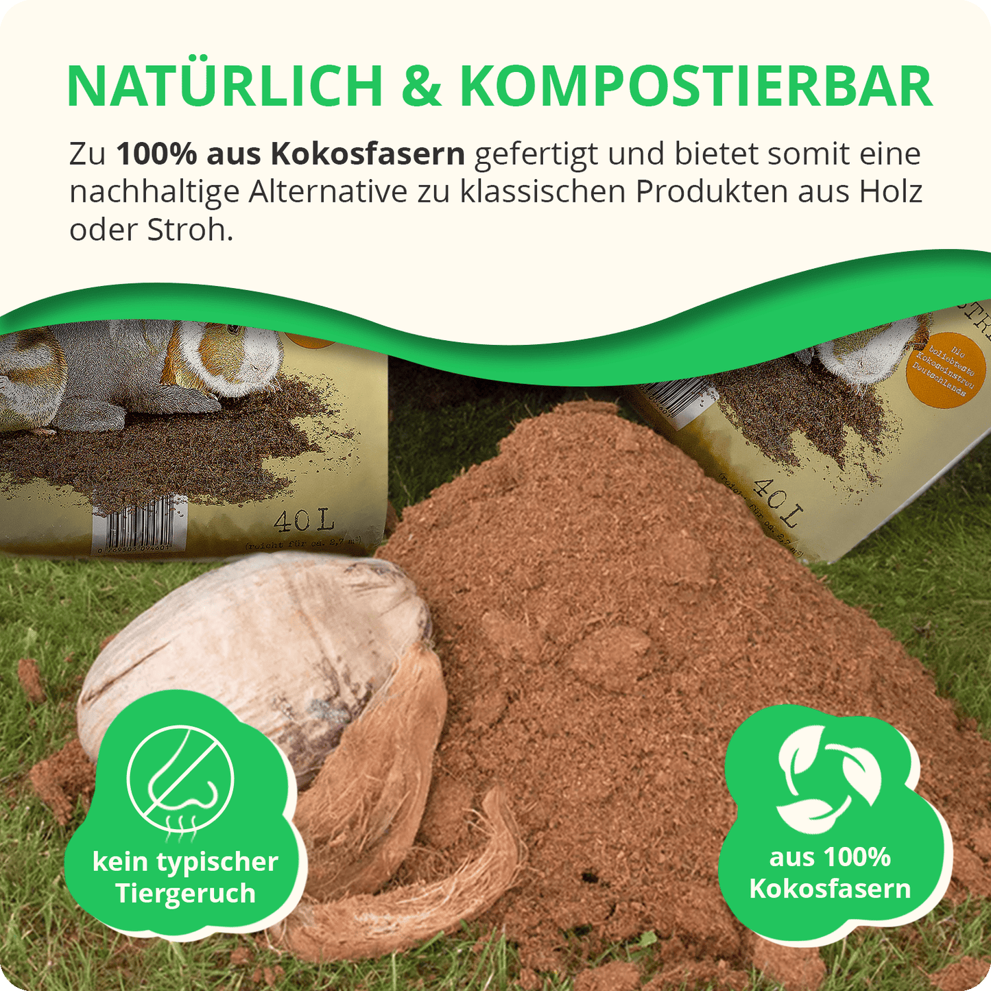 Bodembedekking voor kleine dieren