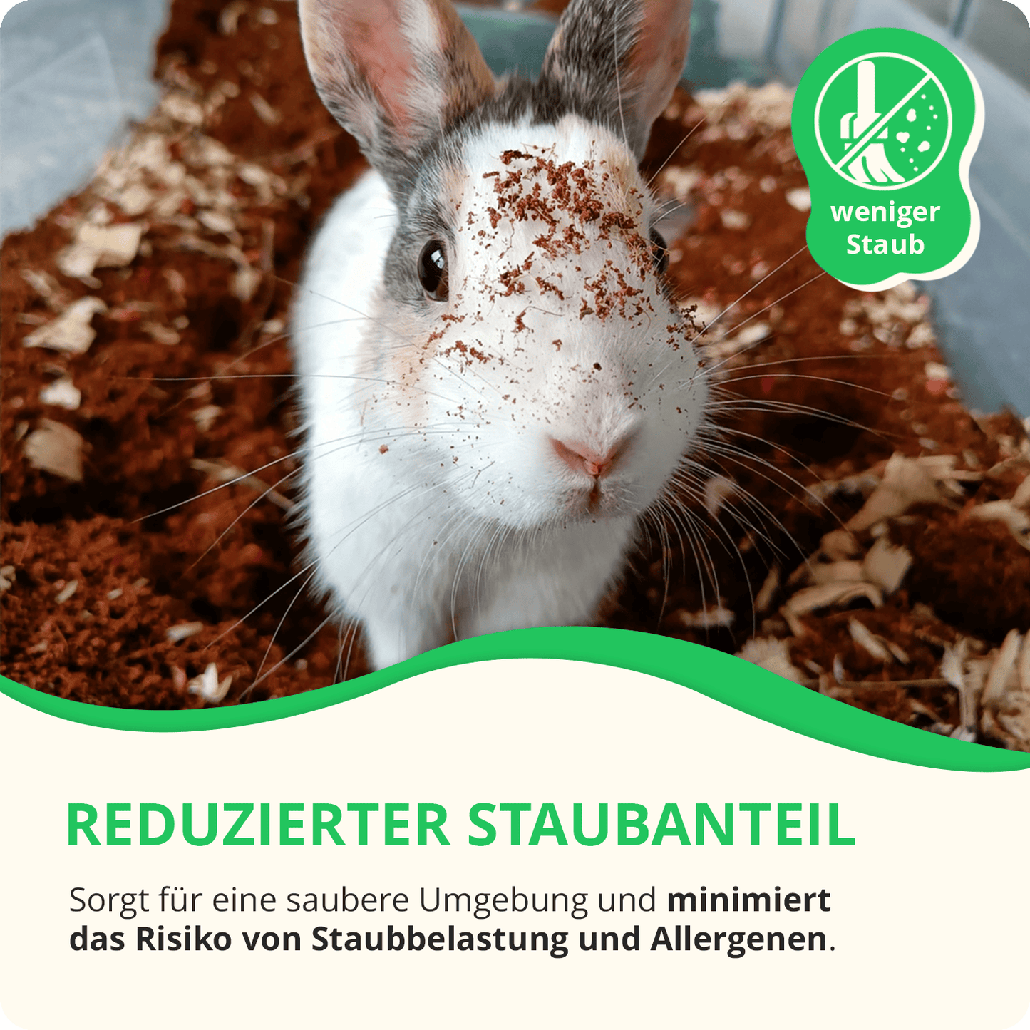 Bodembedekking voor kleine dieren