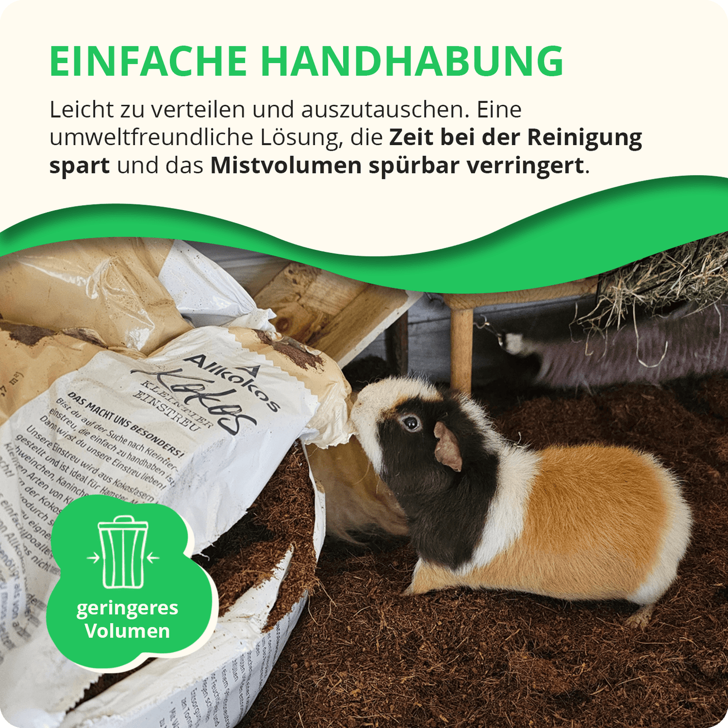 Bodembedekking voor kleine dieren